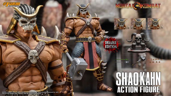 MORTAL KOMBAT Shao Kahn Deluxe Edition STROM COLLECTIBLES 1/12 18cm