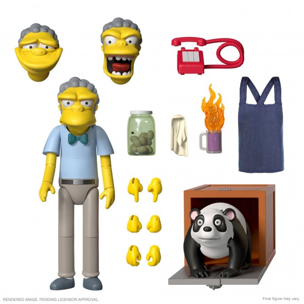 Die Simpsons The Simpsons Ultimates Moe SUPER7 Ultimate 18cm