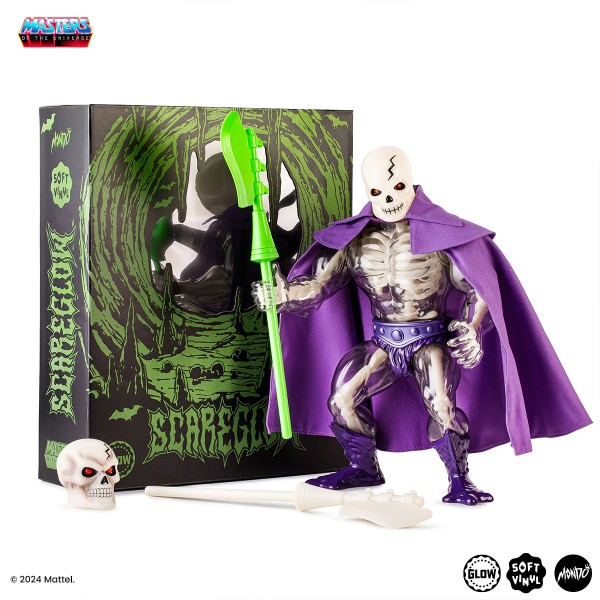 Masters of the Universe Scareglow Soft Vinyl MONDO Timed limited Edition ca.38cm