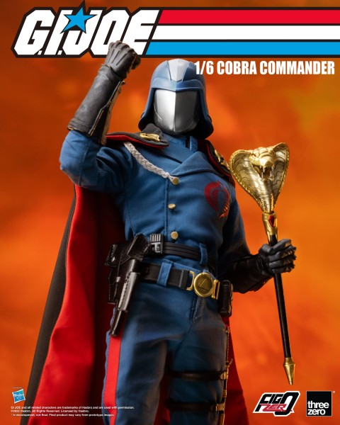 G.I. Joe FigZero Cobra Commander ThreeZero 1/6 - 30 cm