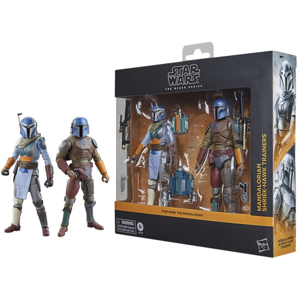 STAR WARS The Mandalorian Mandalorian Shriek-Hawk Trainers 2er-Pack HASBRO Black Series 15 cm