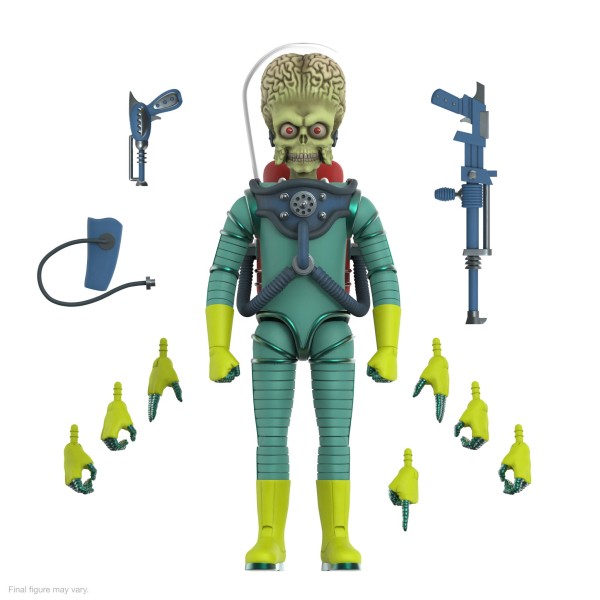 Mars Attacks Ultimates Martian Wave 1 SUPER7 Ultimate 18cm