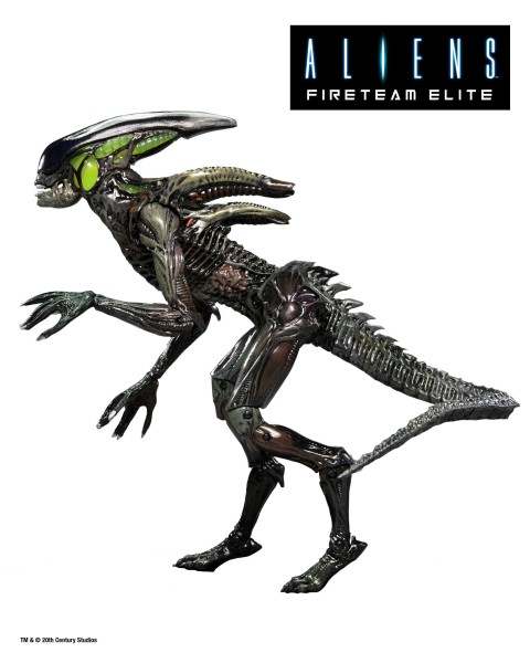 Aliens: Fireteam Elite - Spitter Alien NECA 23 cm