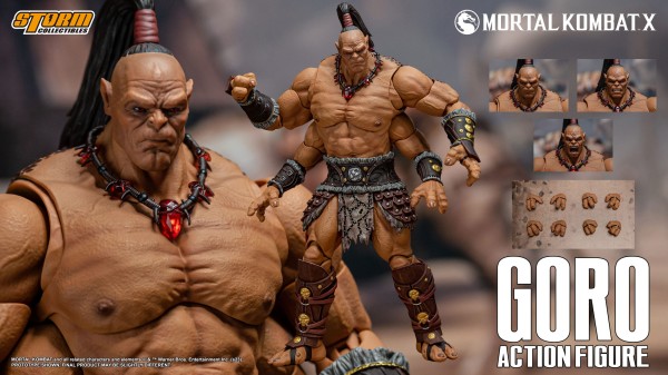 MORTAL KOMBAT Goro STROM COLLECTIBLES 1/12 18cm