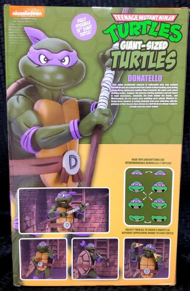 Teenage Mutant Ninja Turtles Donatello Giant Size NECA TMNT Cartoon 1 4 38 cm gr8 things