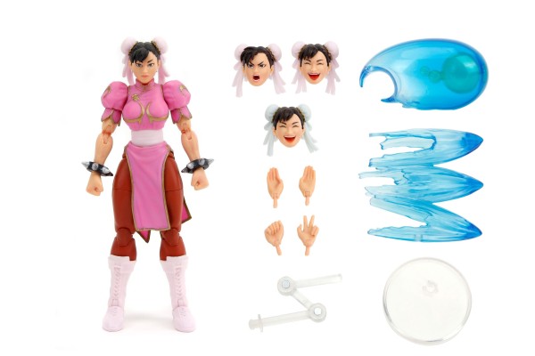 Ultra Street Fighter II: The Final Challengers Chun-Li Player 2 Deluxe Ver. JADA Toys 1/12 15cm