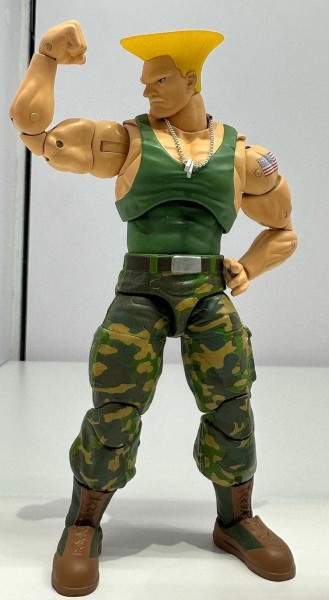 Ultra Street Fighter II: The Final Challengers Guile JADA Toys 1/12 15cm