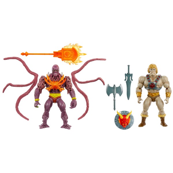 MOTU x Stranger Things 2-Pack He-Man & Vecna MATTEL Origins 14cm