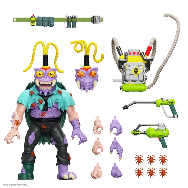 Teenage Mutant Ninja Turtles Ultimates Scumbug SUPER7 TMNT Ultimate 18cm