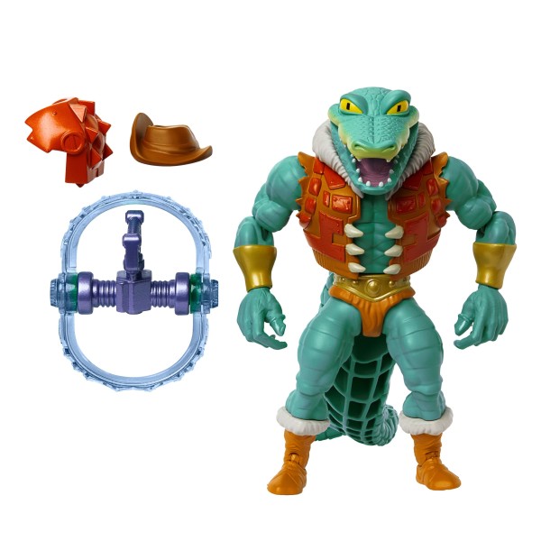 MOTU x TMNT: Turtles of Grayskull Deluxe Leatherhead MATTEL 14cm